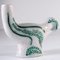 French Ceramic Candleholder by Charles Voltz for Vallauris, 1950s 1