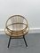 Dutch Rattan and Metal Chair from Rohé Noordwolde, 1950s 4