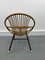 Dutch Rattan and Metal Chair from Rohé Noordwolde, 1950s 8