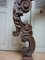 Antique Baroque Louis XV Style Carved Wooden Staircase Post, 1750s 4