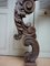 Antique Baroque Louis XV Style Carved Wooden Staircase Post, 1750s, Image 4