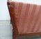 2-Seater Sofa in Walnut with Rose Upholstery 1900s 6