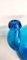 Blue Crystal Bottle, Spain, 1980s 3