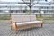 Mid-Century Antimott Sofa aus Eiche & Wolle von Walter Knoll / Wilhelm Knoll, 1960er 15