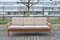 Mid-Century Antimott Sofa in Oak and Wool from Walter Knoll / Wilhelm Knoll, 1960s, Image 1