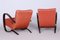 H-269 Armchairs attributed to Jindrich Halabala for Up Zàvody, Former Czechoslovakia, 1930s, Set of 2 4