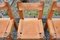 Model S11 Saddle Dining Chairs in Cognac Leather by Pierre Chapo, 1960s, Set of 3, Image 7