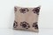 Housse de Coussin Kilim Floral Vintage, Turquie 2