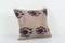 Housse de Coussin Kilim Floral Vintage, Turquie 3