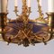 Vintage Restoration Golden Chandelier 6