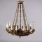 Vintage Restoration Golden Chandelier 2