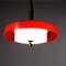 Vintage Ceiling Lamp in Aluminium and Brass, Italy, 1960s 5