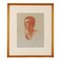 Claudio Bravo Camus, Figurative Drawing, Sanguine on Paper, Framed, Image 1