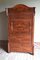 Antique Mahogany One-Door Secretary Cabinet, 1890s 1