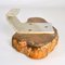 Architectural Push Pull Door Handle in Petrified Wood, 1970s 11