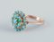 Danish Goldsmith 14 Karat Gold Ring Adorned with Turquoise, 1930s 3