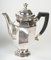 Servicio de té y café Gallia bañado en plata, 1930. Juego de 5, Imagen 4