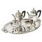 Gallia Silver Plated Coffee and Tea Service, 1930, Set of 5 1