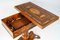 Spieltisch aus Holz mit Intarsien 6