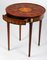 Napoleon III Style Pedestal Table in Wood Marquetry and Gilt Bronze 2