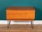 Vintage Teak Console Table with Drawer, 1960s 7