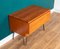 Vintage Teak Console Table with Drawer, 1960s 4