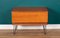 Vintage Teak Console Table with Drawer, 1960s, Image 1