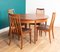 Vintage Teak Dining Table and Chairs by Victor Wilkins for G-Plan, 1960s, Set of 5 6