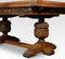 Monumental Oak Refectory Table, 1890s, Image 12