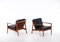USA-75 Lounge Chairs attributed to Folke Olsson for Dux, 1960s, Set of 2 7
