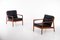 USA-75 Lounge Chairs attributed to Folke Olsson for Dux, 1960s, Set of 2, Image 5