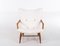 Swedish Easy Chair attributed to Svante Skogh, 1950s, Image 4