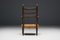 Rustikaler Sessel aus Holz & Stroh, 1900er 19