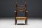 Armchairs in Wood and Straw, 1900s, Set of 2, Image 16