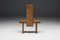 Vintage French Brutalist Monoxylite Chair, 1950s 8