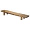 Vintage French Rustic Bench, Image 1