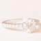 Ring in 18k White Gold with Brilliant Cut Diamonds 8