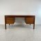 Midcentury Danish Teak Double Pedestal Desk 12