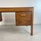 Midcentury Danish Teak Double Pedestal Desk 11