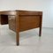 Midcentury Danish Teak Double Pedestal Desk, Image 7