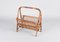 Mid-Century French Riviera Bamboo, Rattan and Wicker Magazine Rack, Italy, 1960s 5