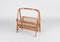 Mid-Century French Riviera Bamboo, Rattan and Wicker Magazine Rack, Italy, 1960s 6