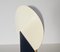Blue and Cream Moon Table Lamp attributed to Samuel Parker for Slamp, Italy, 1980s, Image 11