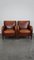 Sheep Leather Chairs, Set of 2, Image 1