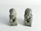 Chinesische Jade Foo Hunde, 2er Set 7