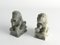 Chinesische Jade Foo Hunde, 2er Set 2