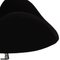 Swan Chair in Black Hallingdal Fabric by Arne Jacobsen, 1980s, Image 7