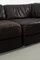 Vintage 2-Seater Sofa in Dark Brown Leather 8