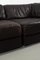 Vintage 2-Seater Sofa in Dark Brown Leather, Image 8