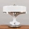 Italian Space Age Table Lamp with Murano Glass Shade, 1970s 1